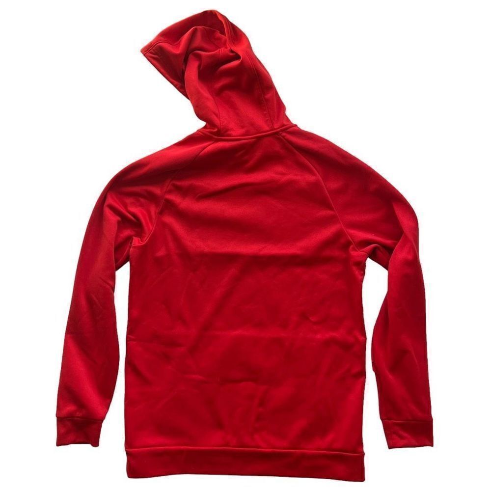 🔥 4/$20 Nike Women's Red Pull-Over Long-Sleeve Hoodie Jacket Size Small - Picture 4 of 7